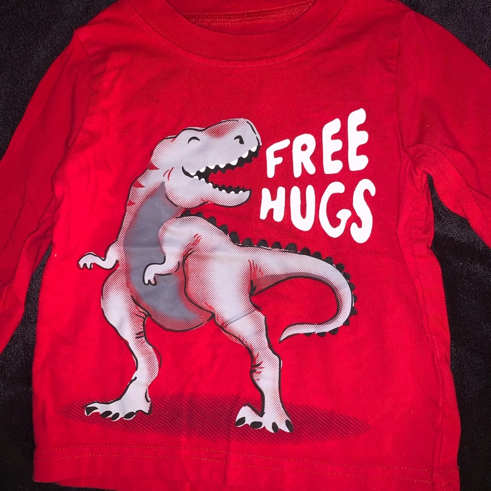 Carter’s Dinosaur Long Sleeve Shirt - Picture 2 of 4